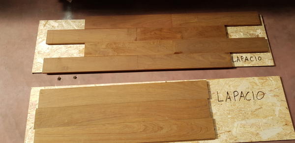 119#4239 Lamparquet massiccio Ipe Lapacho in vendita - foto 4