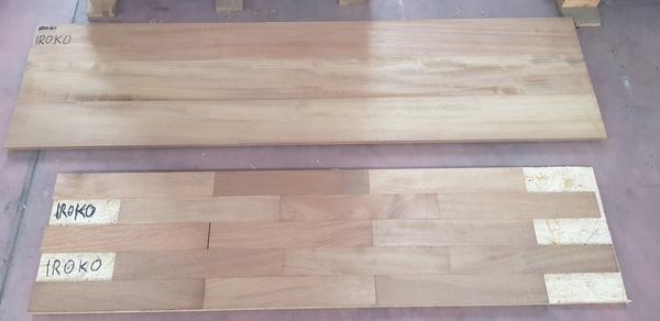 12#4239 Lamparquet massiccio Iroko in vendita - foto 4
