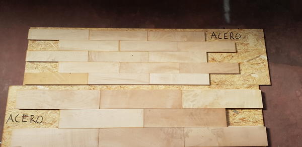 120#4239 Lamparquet massiccio Acero Europa in vendita - foto 5