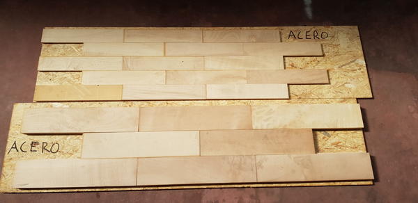 122#4239 Lamparquet massiccio Acero Europa in vendita - foto 4