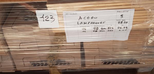 123#4239 Lamparquet massiccio Acero Europa in vendita - foto 4