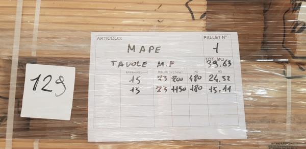 129#4239 Lamparquet massiccio Maple Canada in vendita - foto 3