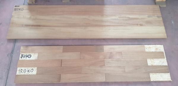 13#4239 Lamparquet massiccio Iroko in vendita - foto 5
