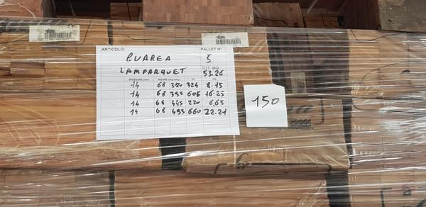 150#4239 Lamparquet massiccio Guaera in vendita - foto 2