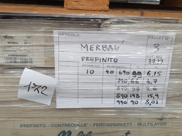 172#4239 Parquet multistrato Merbau in vendita - foto 2