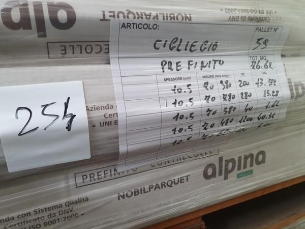 254#4239 Parquet multistrato ciliegio in vendita - foto 2