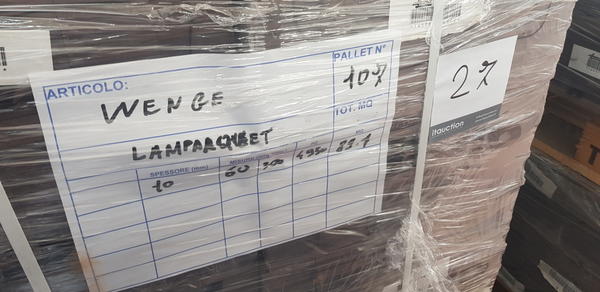 27#4239 Lamparquet massiccio Wenge in vendita - foto 3