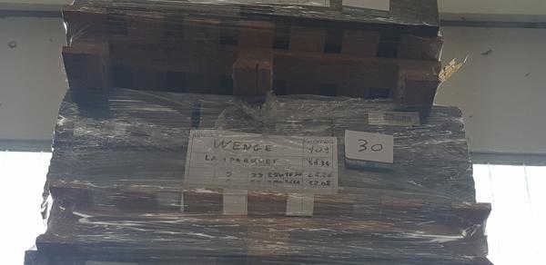 30#4239 Lamparquet massiccio Wenge in vendita - foto 2
