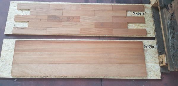 44#4239 Lamparquet massiccio Doussie in vendita - foto 5