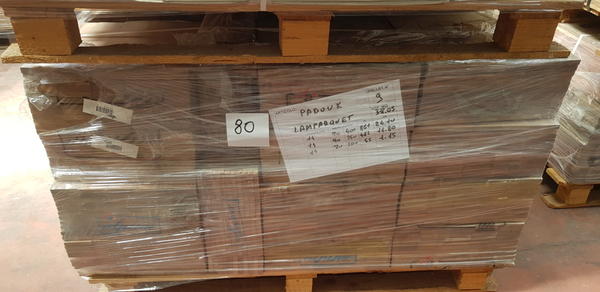 80#4239 Lamparquet massiccio Padouk in vendita - foto 4