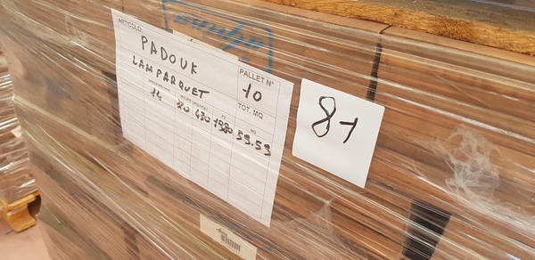 81#4239 Lamparquet massiccio Padouk in vendita - foto 5