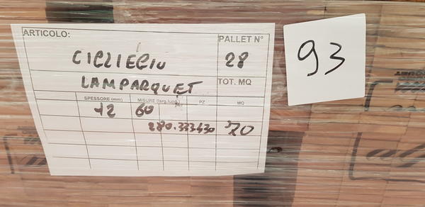 93#4239 Lamparquet massiccio ciliegio in vendita - foto 4