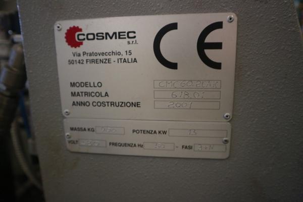 10#4244 Schiumatrice Cosmec in vendita - foto 16