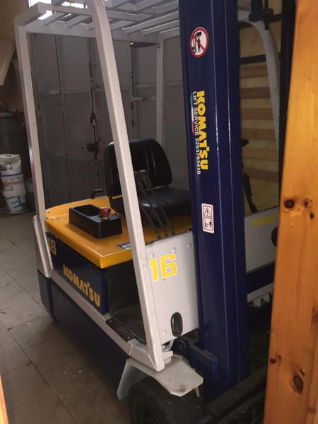 11#4245 Carrello elevatore elettrico Komatsu FB16 in vendita - foto 3