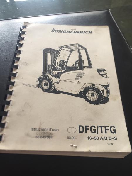 4#4245 Carrello elevatore Jungheinrich DFG 50 in vendita - foto 6