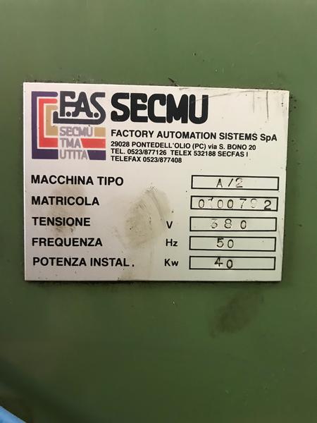 27#4247 Fresatrice banco fisso CNC Secmu A2 in vendita - foto 3
