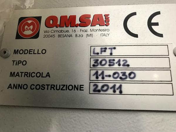 31#4247 Forno polimerizzazione OMSA LFT in vendita - foto 9