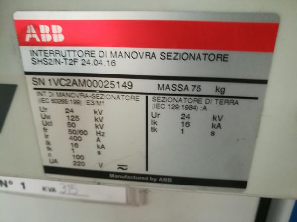 35#4247 Cabina elettrica media tensione Sea TEP-C in vendita - foto 2