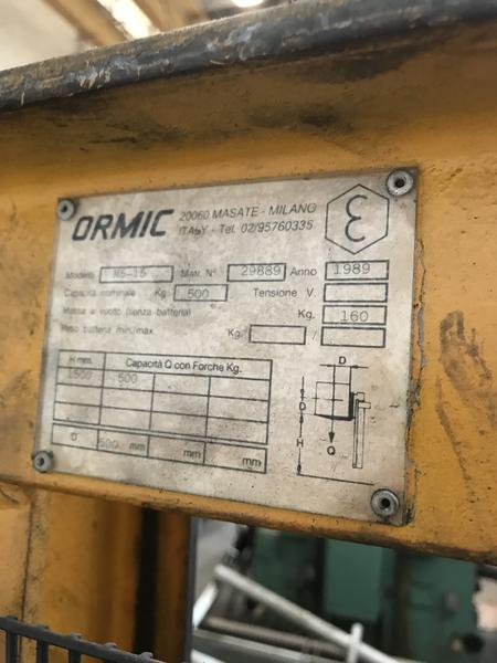 49#4247 Carrelli portastampo Ormic M5-15 in vendita - foto 6