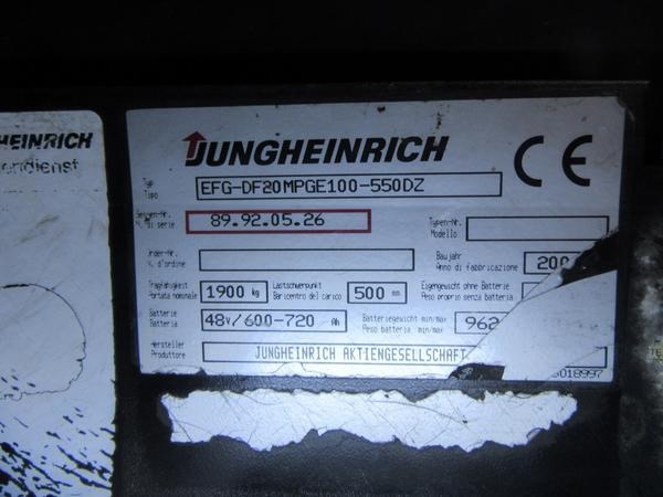 1#4248 Muletto Jungheinrich e transpallet manuali in vendita - foto 2