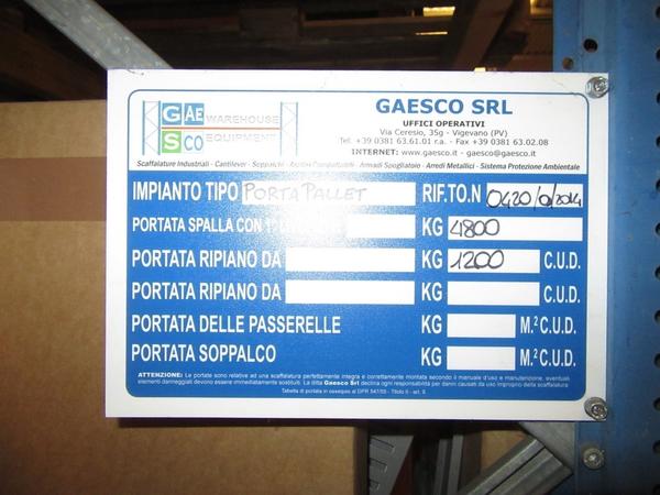 5#4248 Scaffalature cantilever in vendita - foto 14