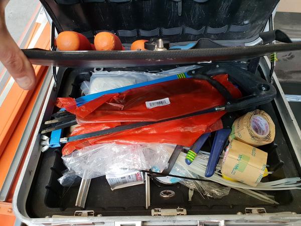 2#4250 Martello perforatore Hitachi e generatore di corrente Gemco in vendita - foto 48