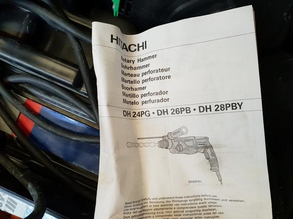 2#4250 Martello perforatore Hitachi e generatore di corrente Gemco in vendita - foto 71