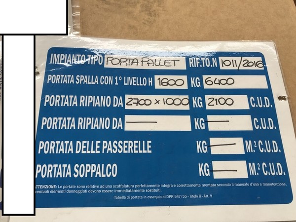 1#4251 Scaffalatura e attrezzatura elettronica per telecomunicazioni in vendita - foto 2