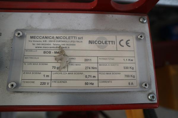 11#4259 Macchina taglia cavi  Meccanina Nicoletti in vendita - foto 6