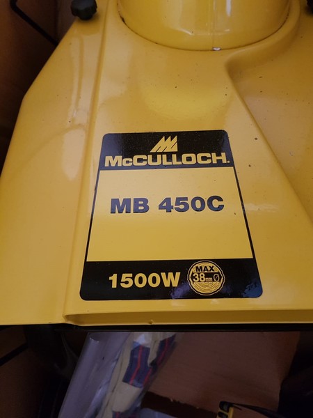 23#4264 Biotrituratore McCulloch MB 450C in vendita - foto 2