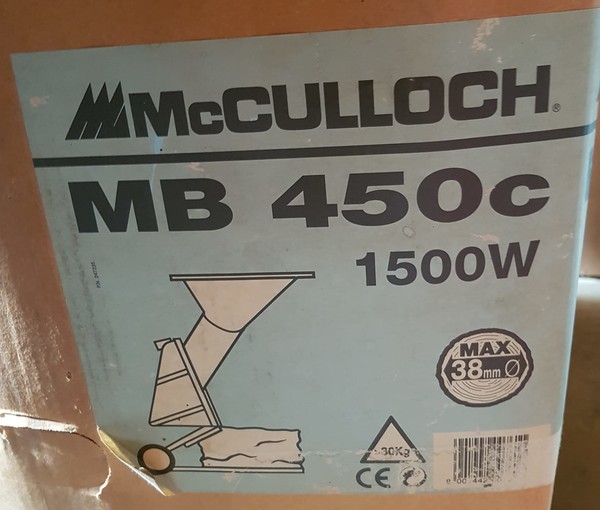 23#4264 Biotrituratore McCulloch MB 450C in vendita - foto 5
