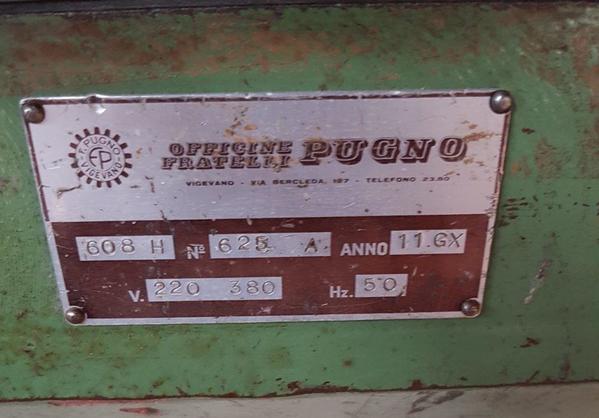7#4264 Fustellatrice a bandiera Officina Fratelli Pugno 608H in vendita - foto 2