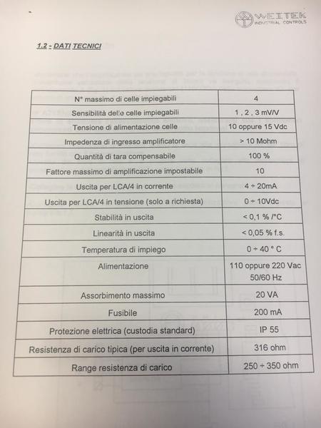 1#4271 Insaccatrice Weitek per granulo termoplastico in vendita - foto 2