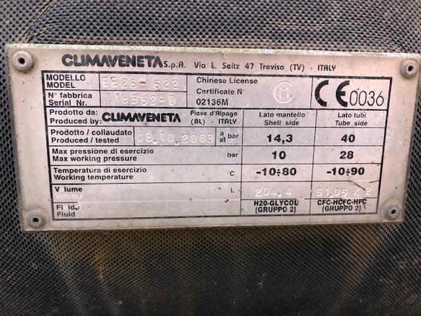 4#4283 Gruppo frigo Climaveneta in vendita - foto 3