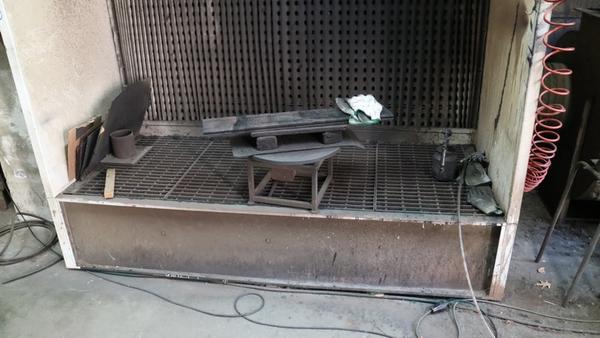 9#4303 Cabina di aspirazione per verniciatura in vendita - foto 2