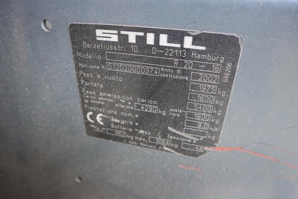 5#4305 Carrello elevatore Still in vendita - foto 4