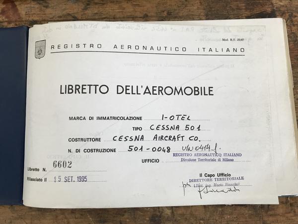 1#4312 AEROMOBILE CESSNA C 501 in vendita - foto 49