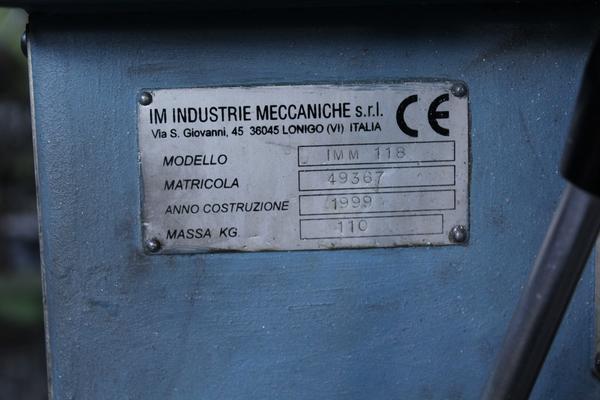 7#4318 Trapano verticale Industrie Meccaniche in vendita - foto 5
