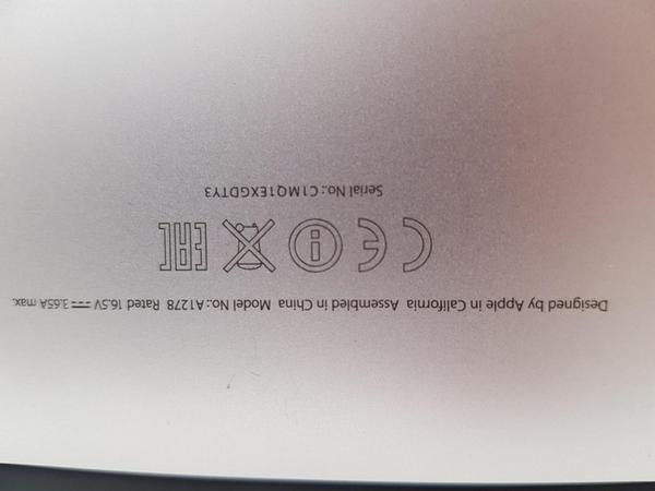 184#4327 Macbook Pro in vendita - foto 5