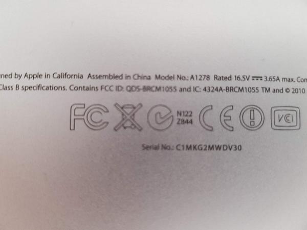 190#4327 Macbook in vendita - foto 4