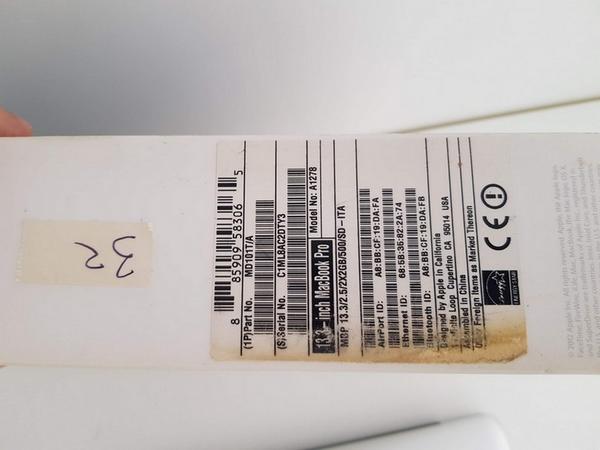 32#4327 Macbook Pro in vendita - foto 7