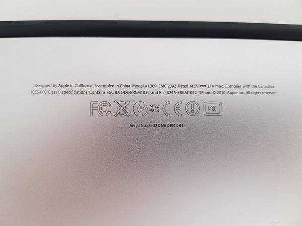 56#4327 Macbook Air in vendita - foto 6