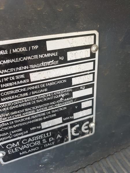 1#4329 CARRELLO ELEVATORE OM MOD.XE 30 in vendita - foto 16