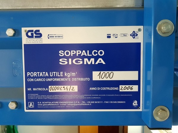 72#4335 Soppalco Sigma in vendita - foto 1