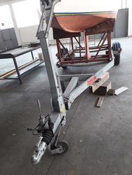 Trailer Transporting Boats - Lot 2 (Auction 4336)