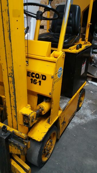 11#4345 Carrello elevatore elettrico Cesab Eco D 16.1 in vendita - foto 6