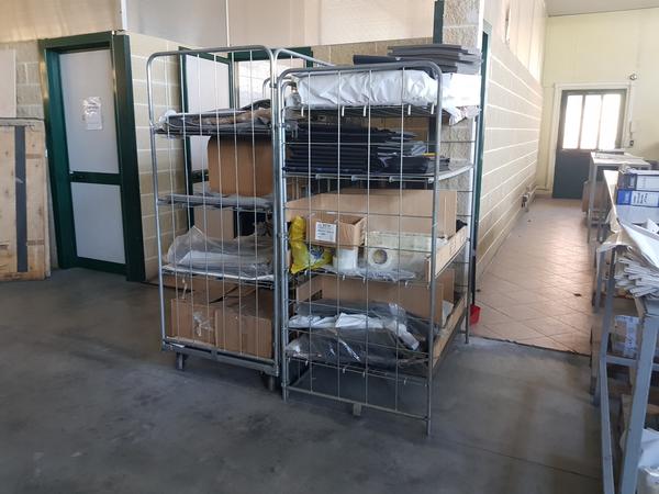 16#4347 Scaffali in lamiera e attrezzature officina in vendita - foto 7