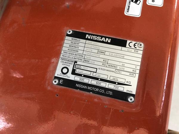 7#4370 Muletto elevatore Nissan in vendita - foto 6