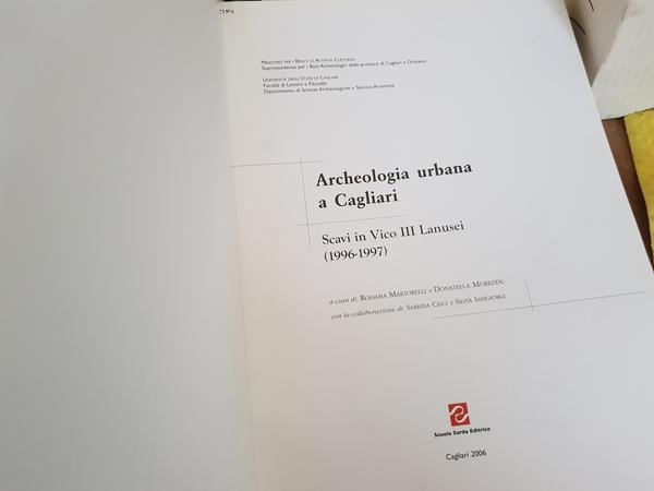 5#4372 Libri Archeologia Urbana Cagliari in vendita - foto 1