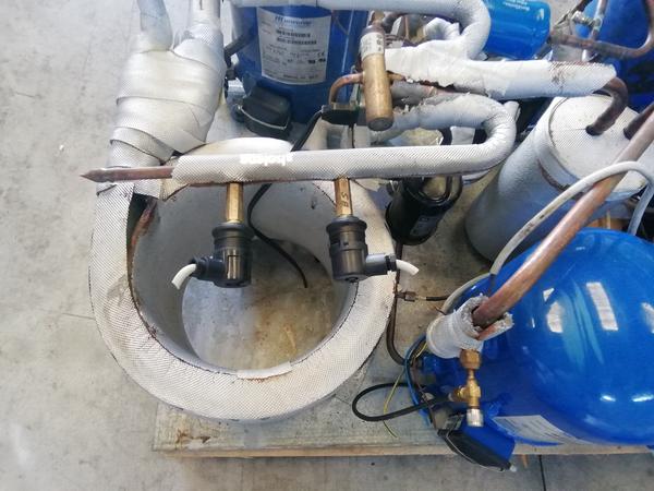 1#4377 Gruppo frigo con 2 compressori Maneurop MT40JH4E Z in vendita - foto 3
